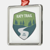 Katy Trail Metalen Ornament (Links)