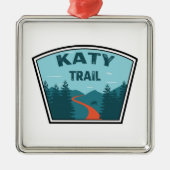Katy Trail Metalen Ornament (Voorkant)