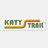 Katy Trail Missouri Bumpersticker (Voorkant)