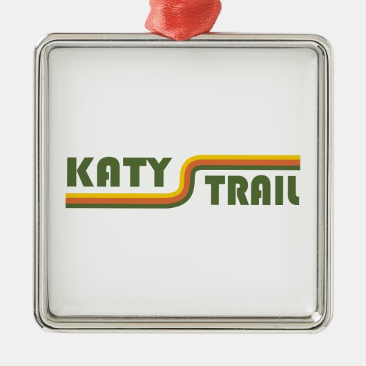 Katy Trail Missouri Metalen Ornament (Voorkant)