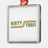 Katy Trail Missouri Metalen Ornament (Links)