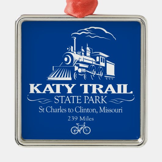 Katy Trail SP (RT) Metalen Ornament (Voorkant)