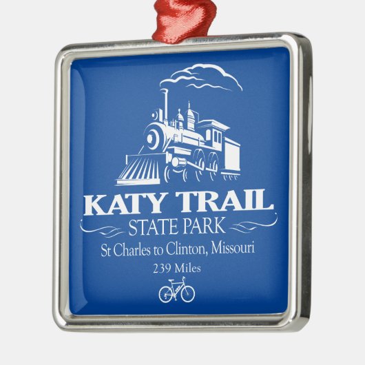 Katy Trail SP (RT) Metalen Ornament (Links)