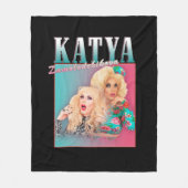 Katya Zamolodchikova Fleece Deken (Voorkant)