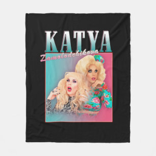 Katya Zamolodchikova Fleece Deken