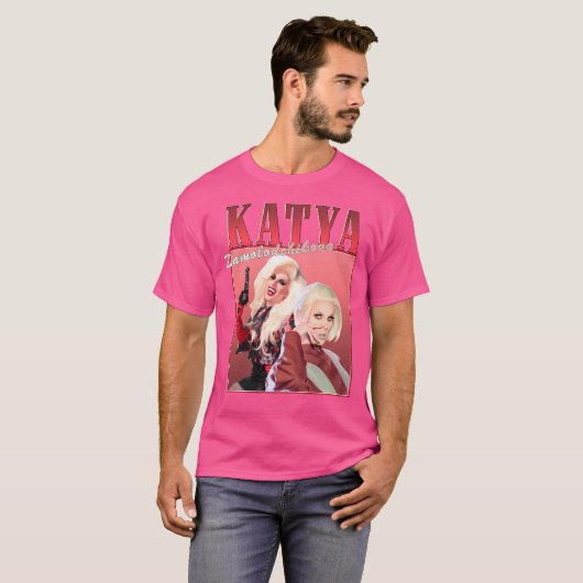 Katya Zamolodchikova T-shirt (Voorkant volledig)
