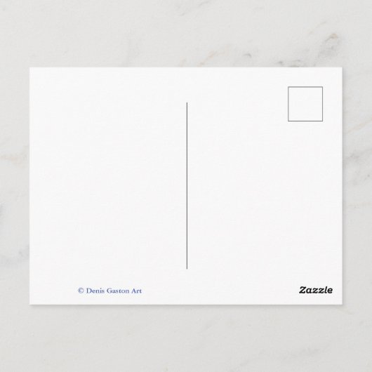 Katydid Briefkaart (Achterkant)