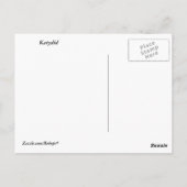 Katydid Briefkaart (Achterkant)