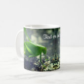 Katydid Grasshopper Personalized Koffiemok (Voorkant links)