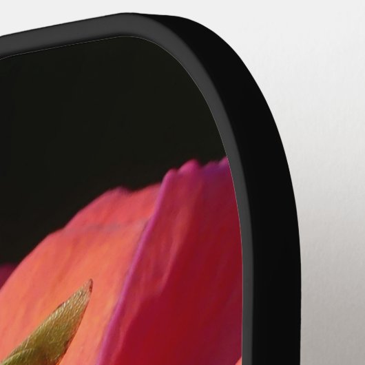 Katydid op Zinnia Pickleball Paddle (Links Detail)