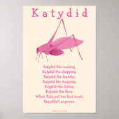 Katydid Poster (Voorkant)