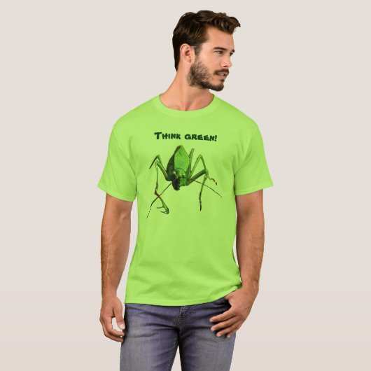 Katydid Think Green T-shirt (Voorkant volledig)