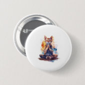Katyoga Meester Ronde Button 5,7 Cm (Voorkant /achterkant)