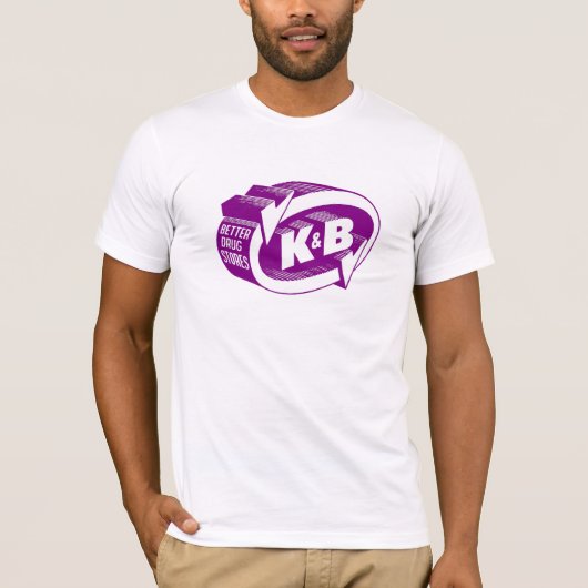 Katz & Bestoff "K&B" jaren 60 T-Shirt (Voorkant)