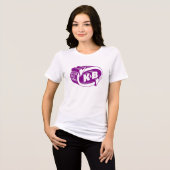 Katz & Bestoff "K&B" jaren 60 Tri-Blend Shirt (Voorkant volledig)