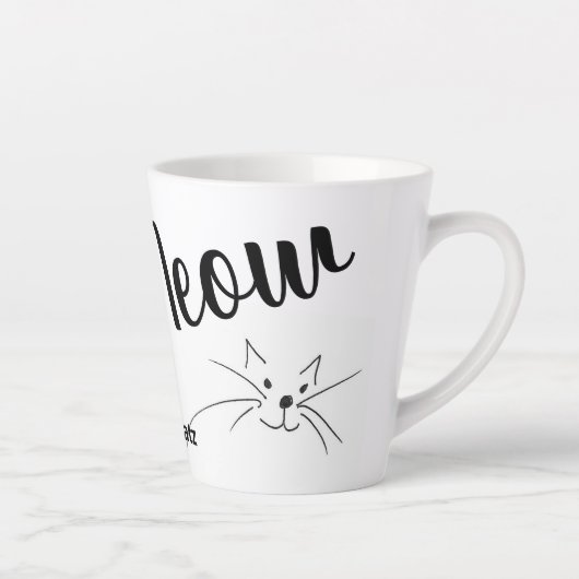Katz Meow Latte Mok (Rechts)