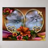 Katze2 für Lilo Poster (Voorkant)