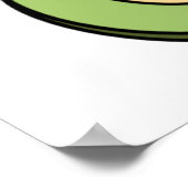 Katze als Avocado avocato Poster (Hoek)