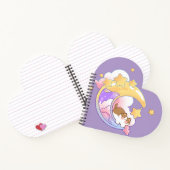 Katze auf dem Mond Notitieboek (Binnen)