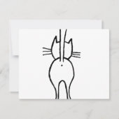 Katze Bedankkaart (Voorkant)