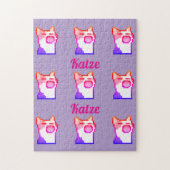 Katze Legpuzzel (Verticaal)
