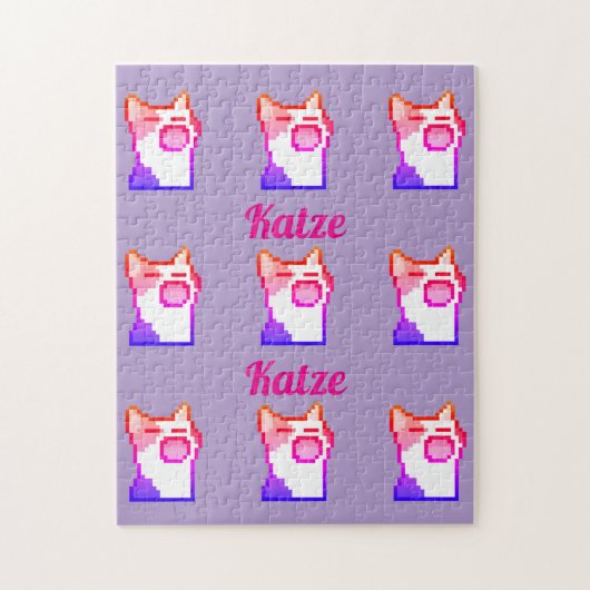 Katze Legpuzzel (Verticaal)