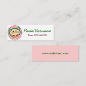 katze mini visitekaartje (Voorkant / Achterkant)