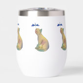 Katze und blaue Libelle (Voorkant)