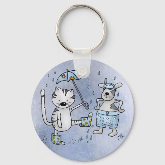 Katze und Hund Sleutelhanger (Voorkant)