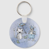 Katze und Hund Sleutelhanger (Voorkant)
