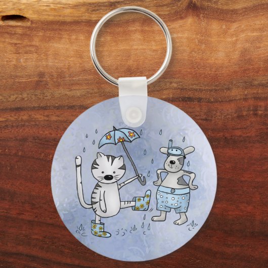 Katze und Hund Sleutelhanger (Voorkant)
