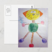 Katze und Maus Briefkaart (Voorkant / Achterkant)