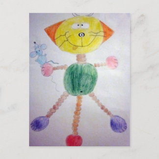 Katze und Maus Briefkaart