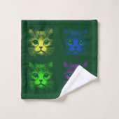 Katzen Themen  Bad Handdoek (Wasdoekje)