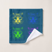 Katzen Themen  Bad Handdoek (Wasdoekje)