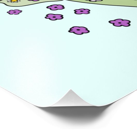 Katzenhaus Foto Afdruk (Hoek)