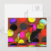 Katzenkarte Briefkaart (Voorkant / Achterkant)