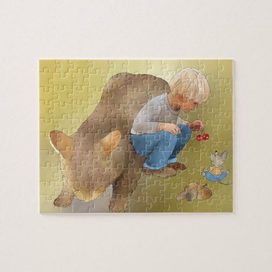 Katzenpuzzel Legpuzzel (Horizontaal)