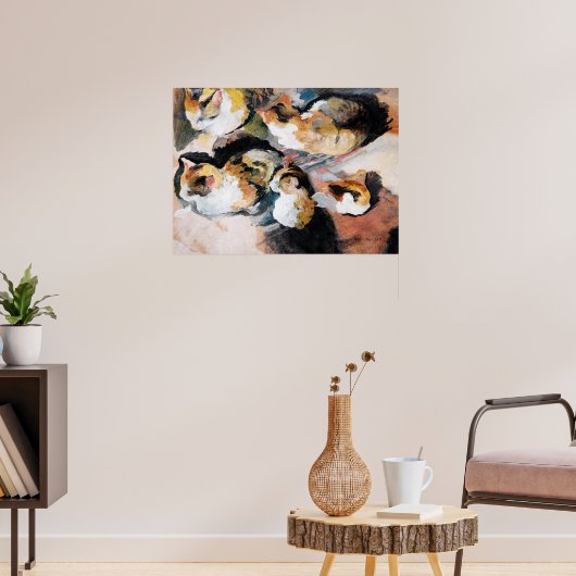 Katzenstudien (Studie van een kat) 1909 Poster (Woonkamer 3)