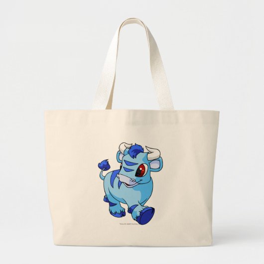 Kau Blue Grote Tote Bag (Voorkant)