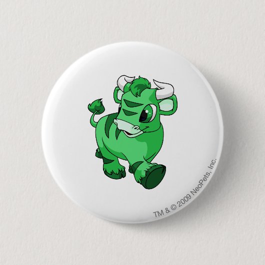 Kau Green Ronde Button 5,7 Cm (Voorkant)