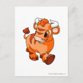 Kau Sinaasappel Briefkaart (Voorkant)