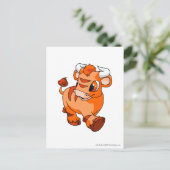 Kau Sinaasappel Briefkaart (Staand voorkant)