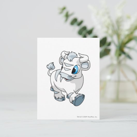 Kau White Briefkaart (Staand voorkant)