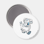Kau White Magneet (Voorkant / Achterkant)