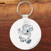 Kau White Sleutelhanger (Voorkant)