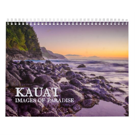 Kaua"i, Afbeeldingen van het Paradijs, Schilderach Kalender (Hoes)