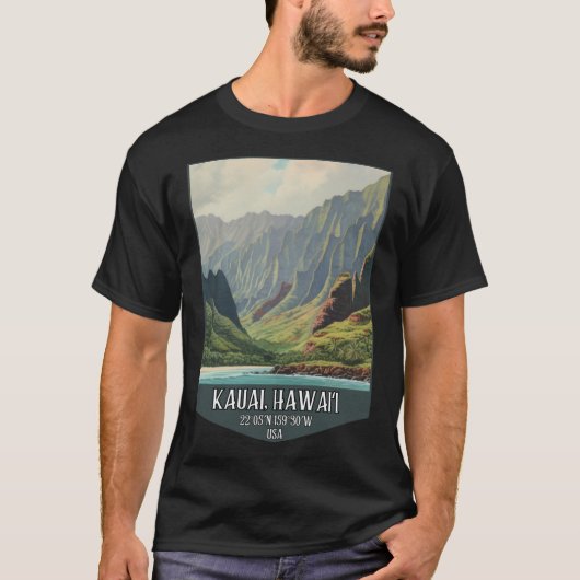 Kauai1 T-shirt (Voorkant)