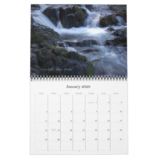 Kauai 2012 kalender (Jan 2026)