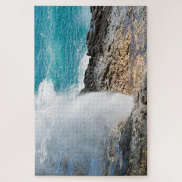 Kauai Aqua Oceaan Spuitende Hoorn Poipu Legpuzzel